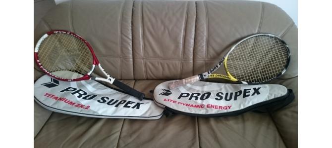 2x rachete tenis(set) Pro Supex (carbon) 300lei neg