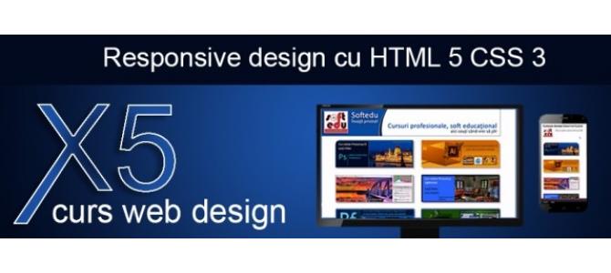 Curs responsive web design, magazin virtual