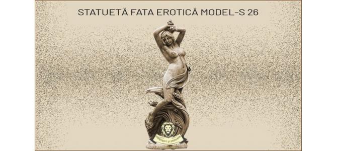 Statueta fata erotica din beton model S26.