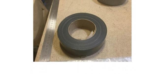 Banda adeziva duct tape reparare texturata 38 mm
