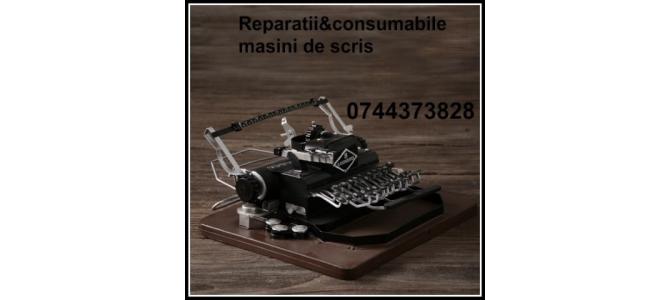 Reparatii&consumabile; masini de scris mecanice si electrice