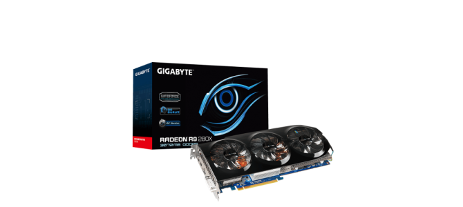 Placa video GIGABYTE Radeon R9 280X OC WindForce 3X 3GB DDR5 384-bit