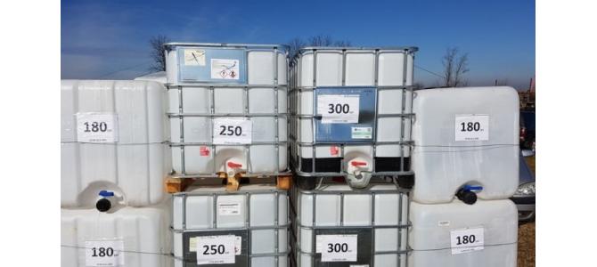 Bidon cub rezervor ibc 1000 lit bazin de apa container  de la 180 lei