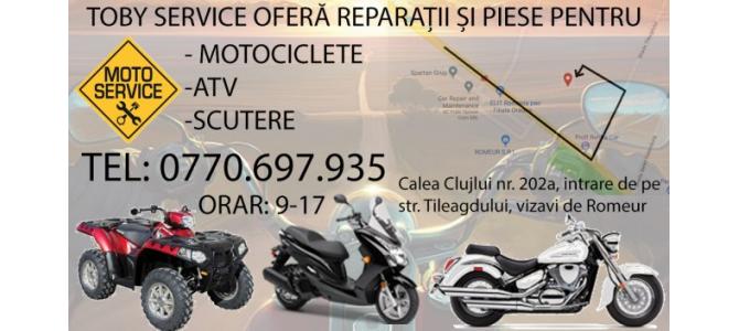 Reparatii motociclete si piese Oradea