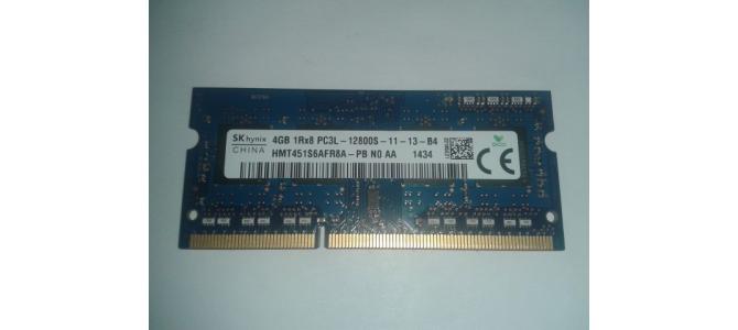 Memorie Laptop Ram SK Hynix HMT451S6AFR8A-PB 4Gb DDR3 1600Mhz Pret 75 Lei