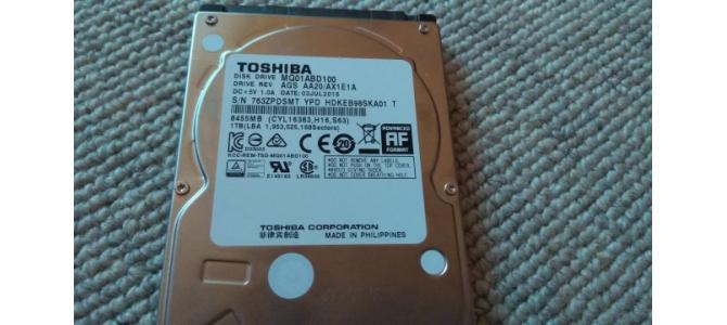 Vand HDD Toshiba 1TB