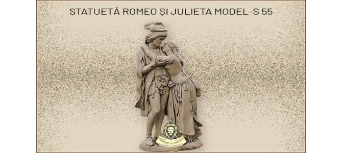 Statuet? Romeo ?i Julieta, din beton, model S55.