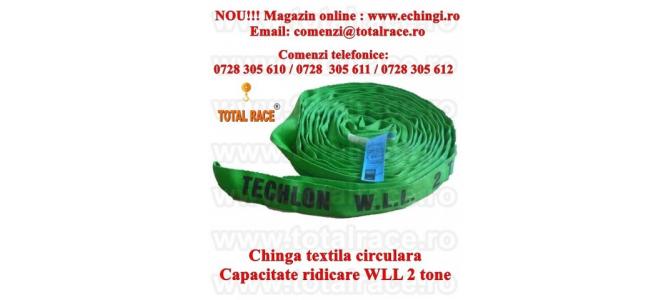 Chinga textila ridicare circulara 2 tone 4 metri