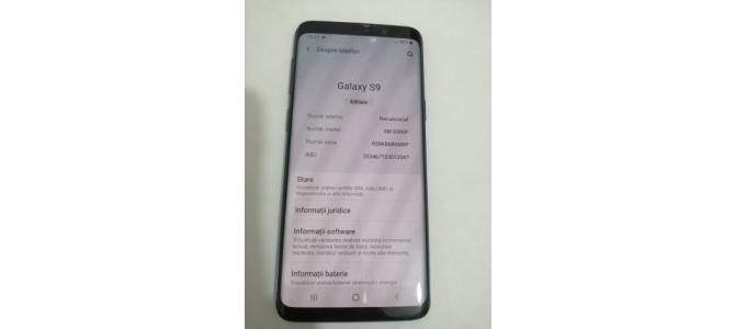 Vand Samsung Galaxy S9 SM-G960F; 64Gb / 4GB FARA ACCESORII 1150 Lei Neg