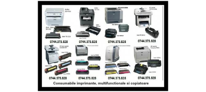 Cartuse imprimante, multifunctionale, copiatoare si faxuri