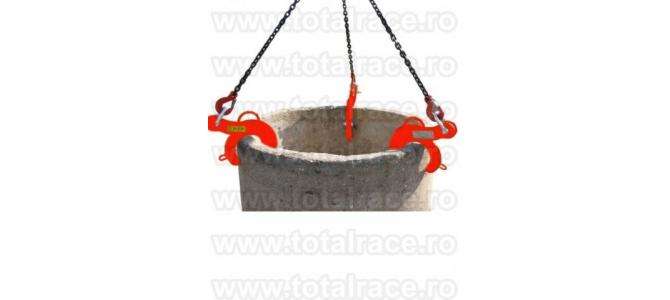 Clesti de ridicat tuburi beton pentru canalizare Total Race