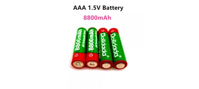 Baterii reincarcabile AAA 1.5V - 8800mAh / 4buc