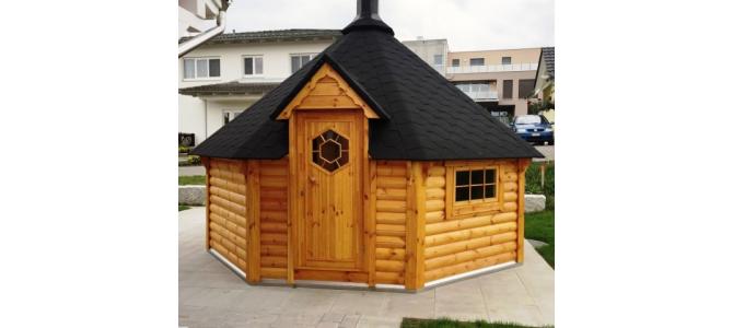 Casa mobila din lemn
