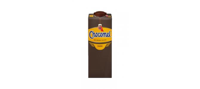 Lapte cu ciocolata olandeza Chocomel Dark Total Blue