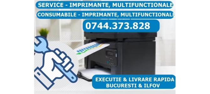 Reparatii imprimante si consumabile rapid Bucuresti Ilfov!!.