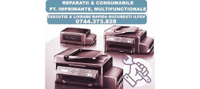 Reparatii imprimante si consumabile  Bucuresti Ilfov.