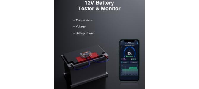 Monitorizare tester de baterie auto pentru Android IOS