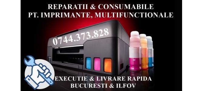 Reparatii imprimante ciss din fabrica in Bucuresti si Ilfov