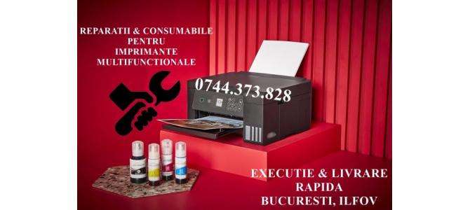 Reparatii imprimante EcoTank   cu cerneala in Bucuresti
