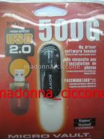 Vand Flash Memory Sony Micro Vault USB 500GB