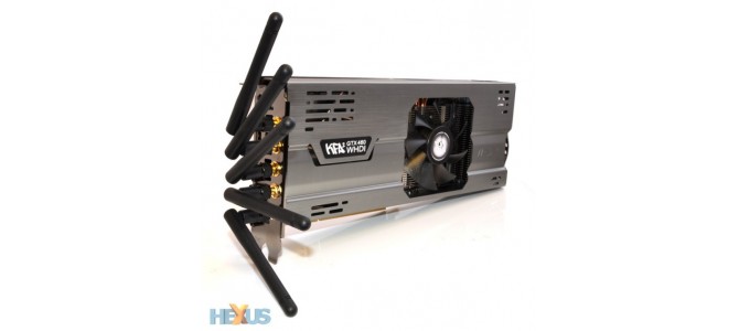 Placa video  WIRELLES KFA2 GeForce GTX 460 WHDI wireless