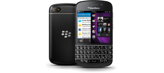 BlackBerry Q10 Black IMPECABIL - 550Ron