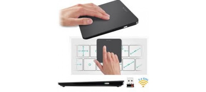 Vand - Logitech Wireless Rechargeable Touchpad T650