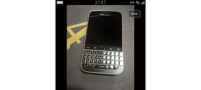 Vand blackberry classic Q20