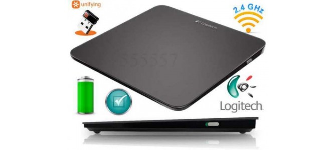 Vand Logitech Wireless Rechargeable Touchpad T650