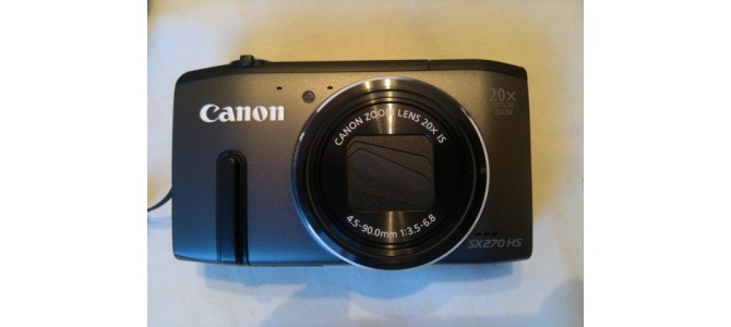 Canon PowerShot SX270 HS 12.1Mpx Zoom 20X. 450 ron.