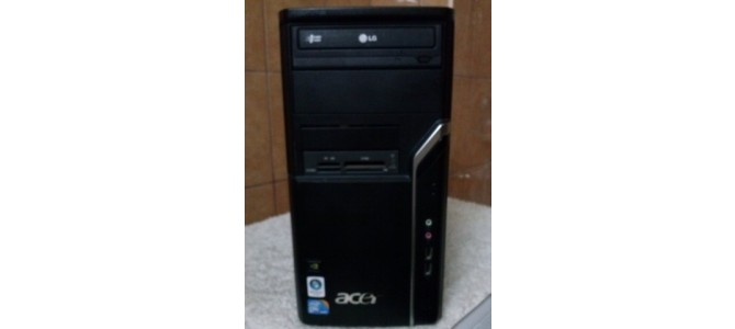 Unitate Acer,Core 2 Duo,E 6750,la 2,66 GHz