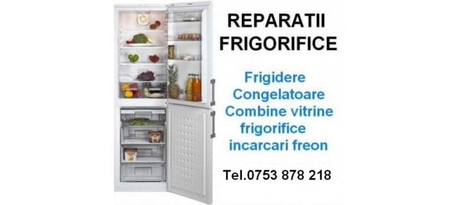 Reparatii frigidere deplasare constatare gratuita