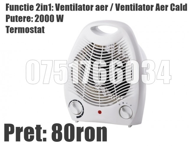Grand delusion exaggeration Want to Radiator Aeroterma Ventilator Electric Caldura Incalzire 2000w 7222316 -  OradeaHub